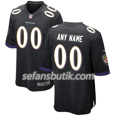Baltimore Ravens Tröjor Custom Svart - Herr